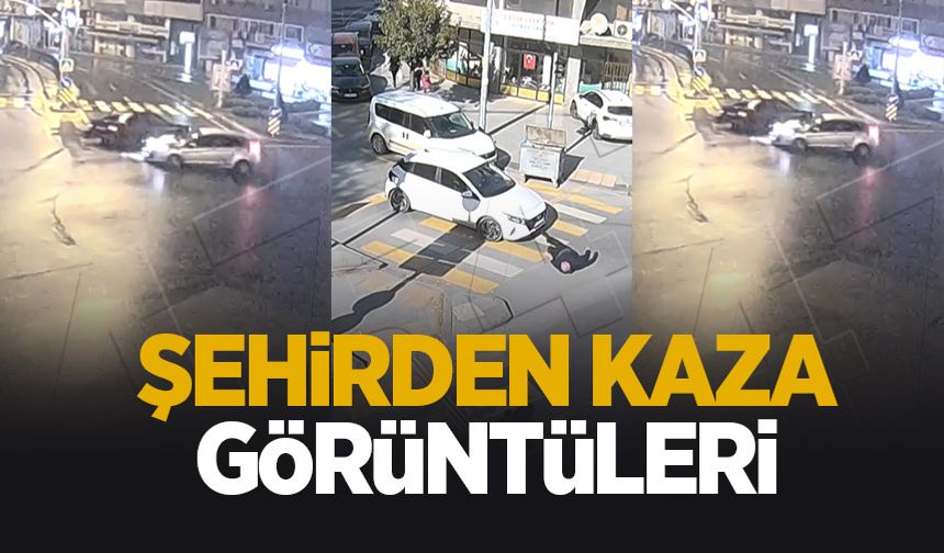 Şehirden kaza görüntüleri