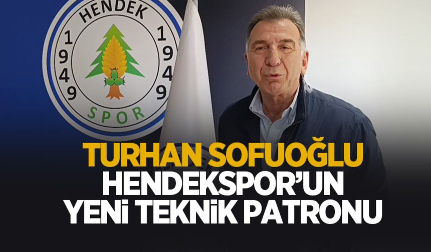 Ünlü teknik adam Hendekspor'da