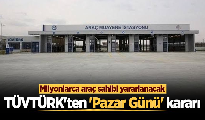 Araç muayenesinde milyonları ilgilendiren karar!