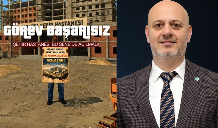 İYİ Parti’den bitmeyen şehir hastanesine yapay zekalı gönderme