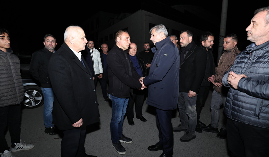 Başkan Yusuf Alemdar’dan Adnan Kayabaş’ın ailesine taziye ziyareti