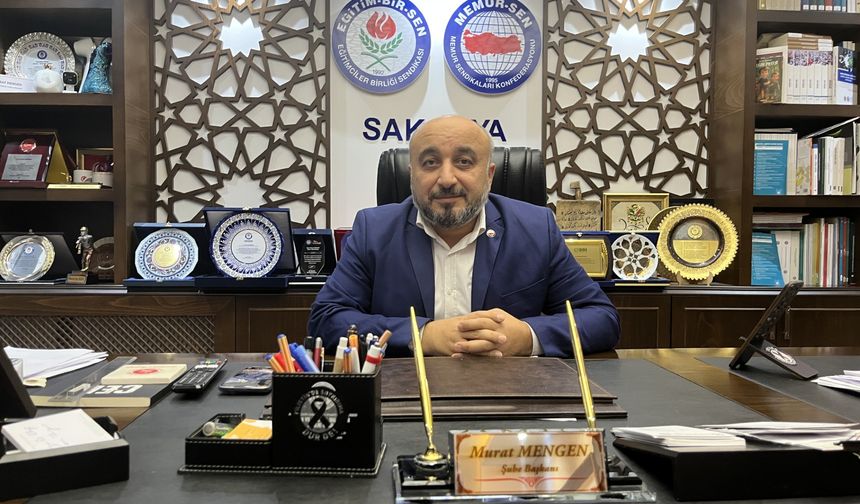 Mengen: "Öğrenci gelişim raporları, öğretmenlere yük olmaktan çıkarılmalı"