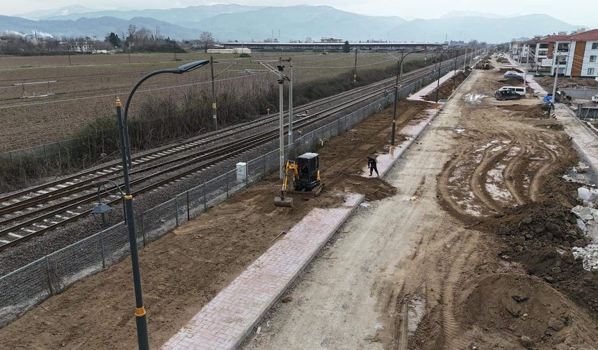 Fatih Mahallesi Bilecik Caddesi’nde çalışmalar sürüyor