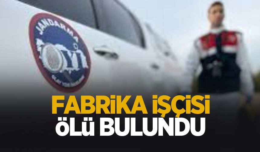 Hendek 2. OSB’de fabrika çalışanı ölü bulundu