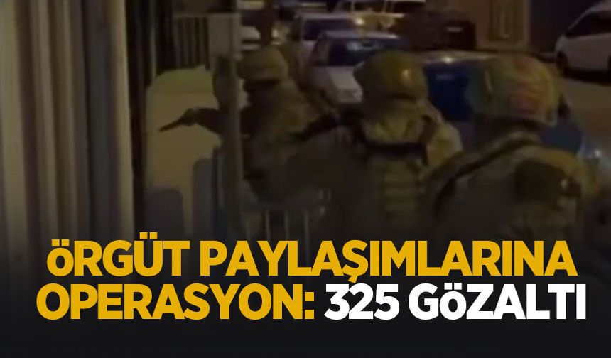 Suç örgütlerini övücü ve silahlı paylaşım yapanlara operasyon