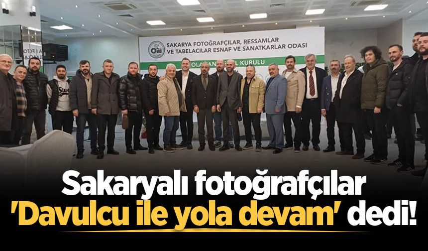 Sakaryalı fotoğrafçılar 'Davulcu ile yola devam' dedi!