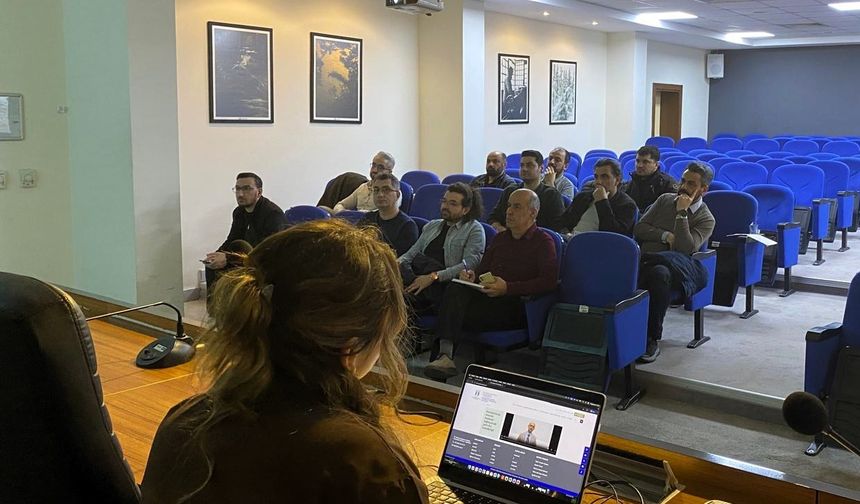 SUBÜ’de hizmet içi eğitim programları devam ediyor