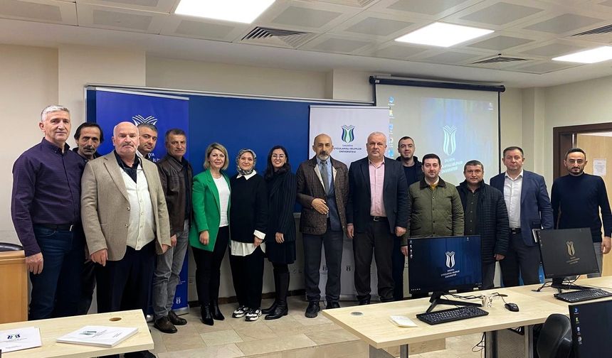 SUBÜ birimlerine Sıfır Atık Belgeleri takdim edildi