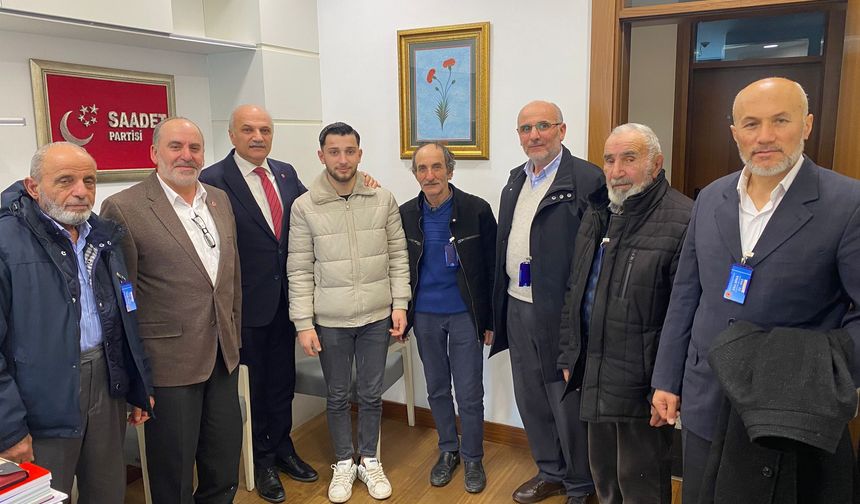 Saadet Partisi Kaynarca İlçe Başkanlığından Ankara çıkartması