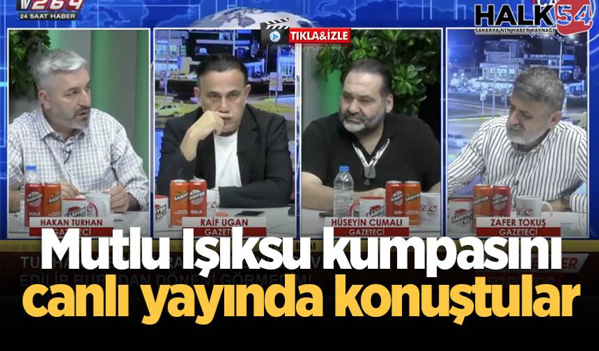 Mutlu Işıksu kumpasını canlı yayında konuştular