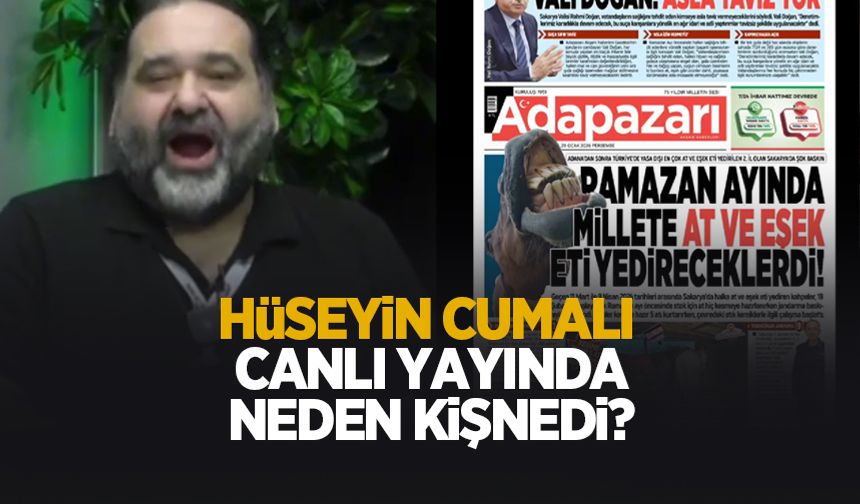 Hüseyin Cumalı canlı yayında neden kişnedi