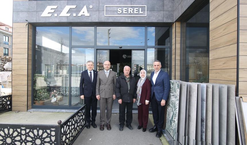 AK Parti'den MHP İl Başkanı Alkaş'a başsağlığı ziyareti