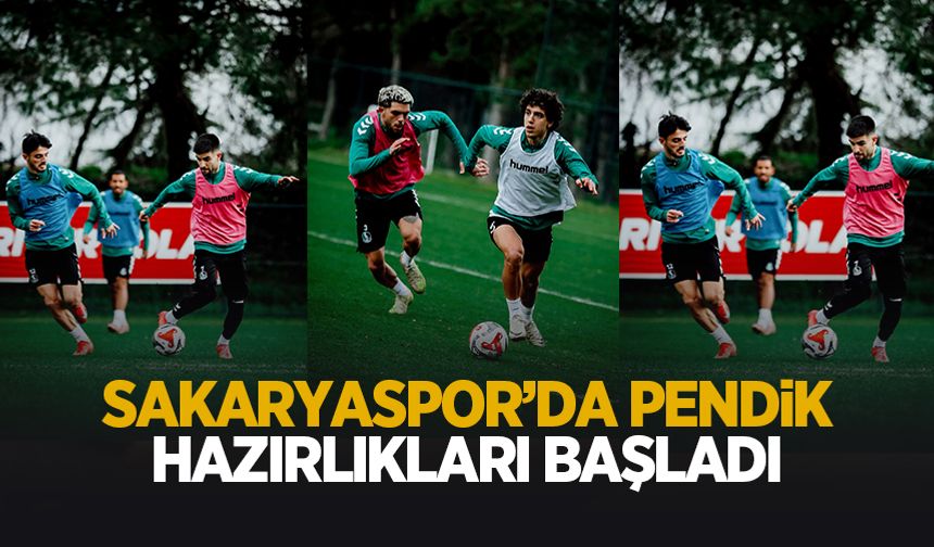 Pendikspor hazırlıkları başladı