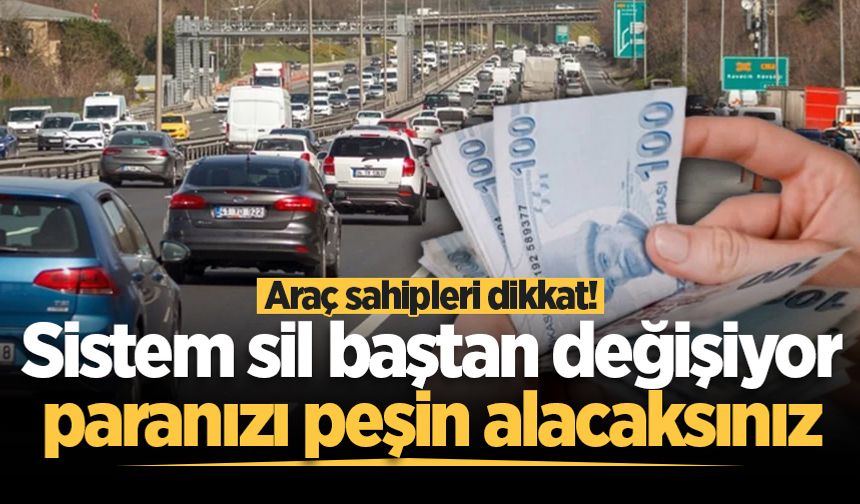 Milyonlarca araç sahibini ilgilendiriyor: Kaza yapınca o parayı anında alacaksınız