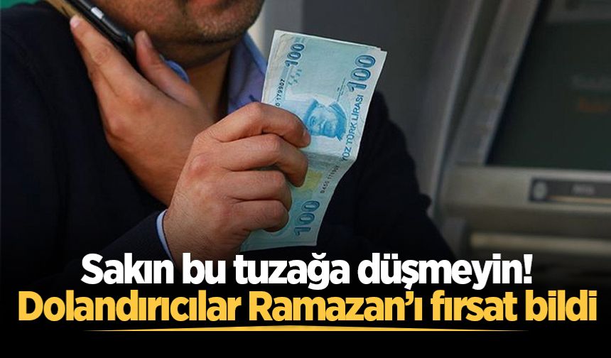 Sakarya Büyükşehir'den uyarı! Dolandırıcılar Ramazan'ı fırsat bildi