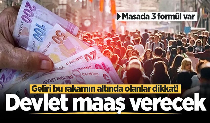 Vatandaşlık maaşını bekleyenler dikkat: Rakam ortaya çıktı! 3 formül var