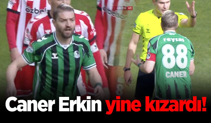 Caner Erkin yine kırmızı kart gördü!