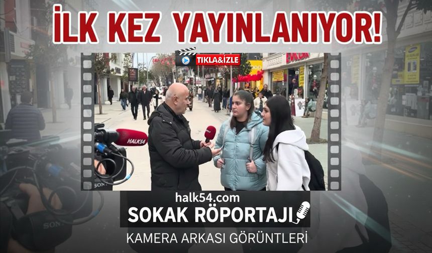 HALK54 röportajlarının kamera arkası görüntüleri yayınlandı