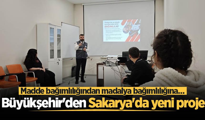 Büyükşehir'den Sakarya'da yeni proje: Madde bağımlılığından madalya bağımlılığına…