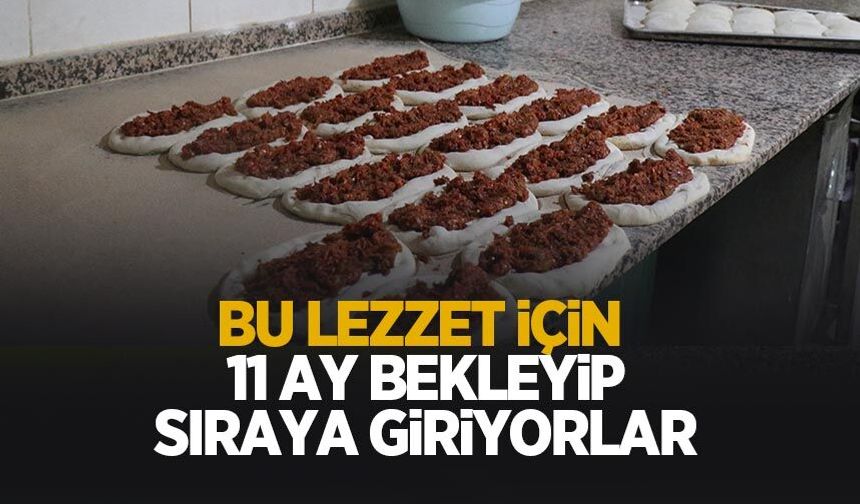 Osmanlı'dan kalma, Sakarya'da devam eden kıymalı pide lezzeti