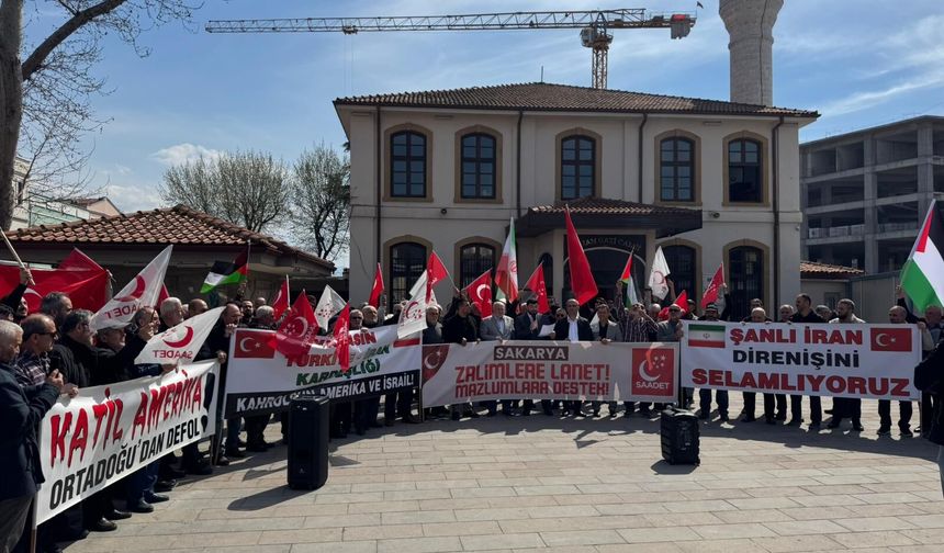 Saadet Partisi Sakarya'dan sert açıklama: "Zalimlerin saltanatı yıkılacaktır"