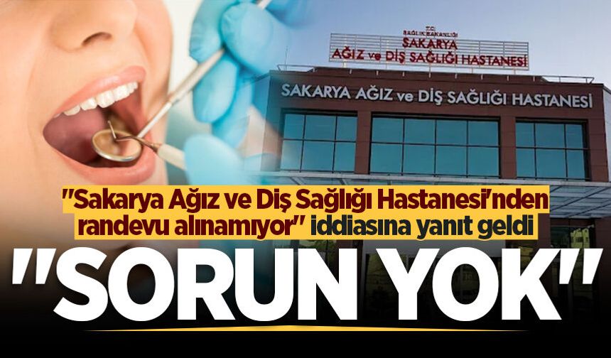 İl Sağlık Müdürü Özdemir o iddialara video ile yanıt verdi: "Diş hastanesi randevularında sorun yok"