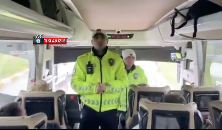 Sakarya Otobüs Terminali’nde bayram öncesi trafik güvenliği bilgilendirmesi