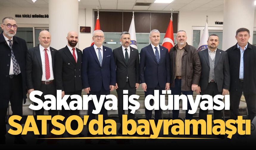 SATSO'da bayramlaşma programı gerçekleşti