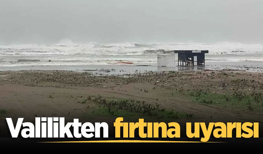 Sakarya Valiliği'nden fırtına uyarısı geldi! Arife gününe dikkat