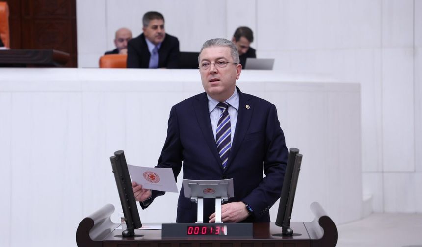 Milletvekili Ertuğrul Kocacık TBMM Genel Kurulu’nda konuştu