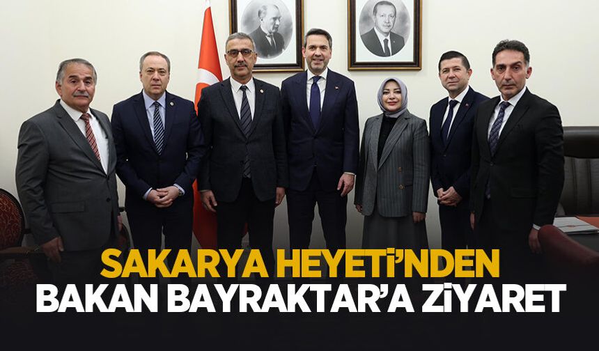 AK Parti heyetinden Bakan Bayraktar’a ziyaret