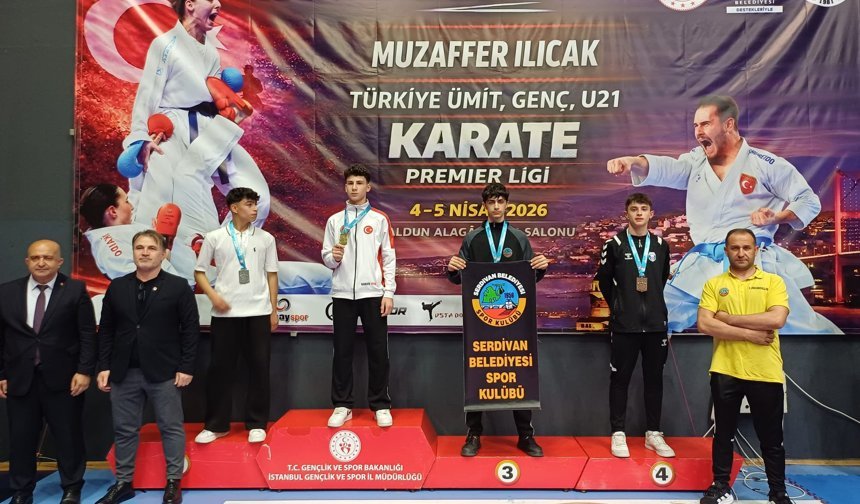 Serdivanlı sporcu Türkiye üçüncüsü oldu
