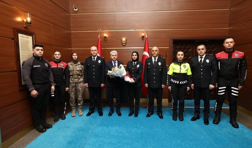 Türk Polis Teşkilatı’nın kuruluşunun 181. yıl dönümü ve Polis Haftası coşkuyla kutlanıyor