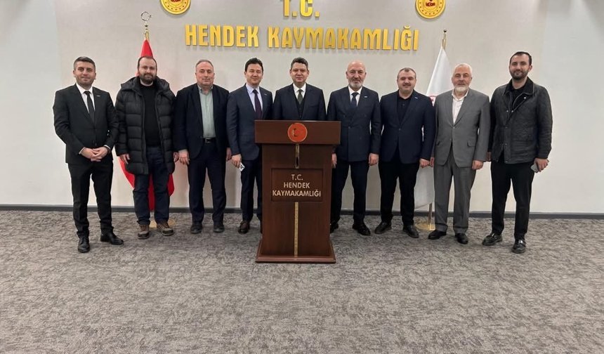 MÜSİAD Sakarya’dan Hendek Kaymakamı Gökpınar’a ziyaret