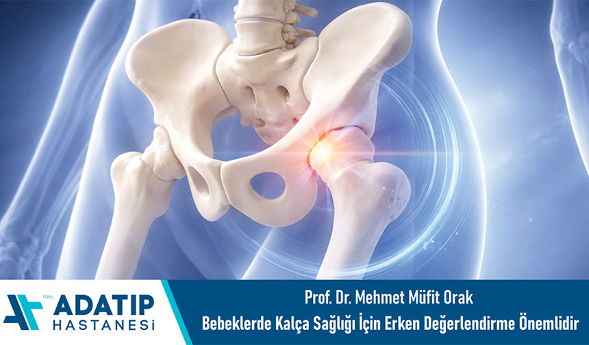 Prof. Dr. Mehmet Müfit Orak: Bebeklerde kalça sağlığı için erken değerlendirme önemlidir