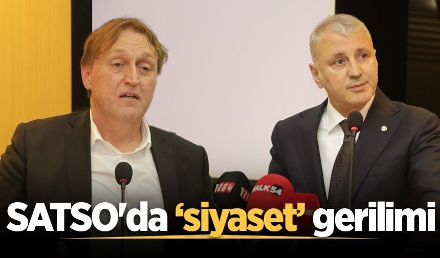 SATSO Nisan ayı meclisinden dün ‘hani kurumda siyaset yapılmayacak tı” tartışması yaşandı