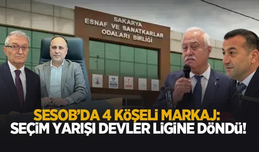 SESOB’da 4 Köşeli Markaj: Seçim Yarışı Devler Ligine Döndü!