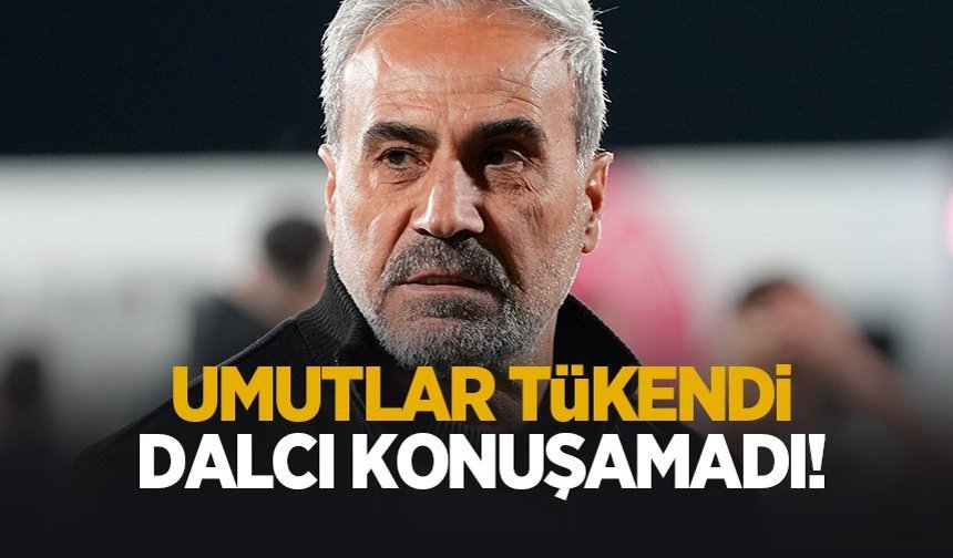 Sakaryaspor’da çöküş: Dalcı’dan 3 cümlelik değerlendirme