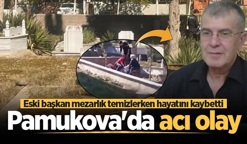 Kalp krizi mezarlıkta yakaladı: Eski başkan hayatını kaybetti