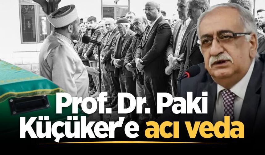 Prof. Dr. Paki Küçüker son yolculuğuna uğurlandı