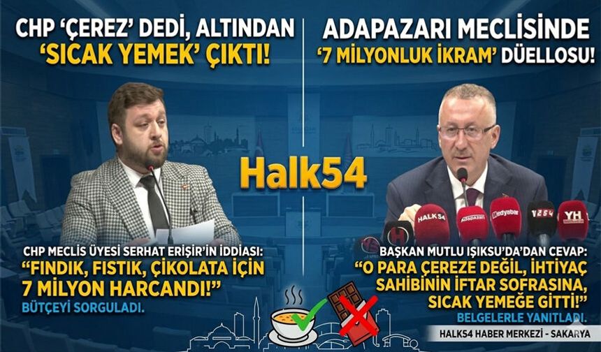 CHP ‘çerez’ dedi, altından ‘sıcak yemek’ çıktı!