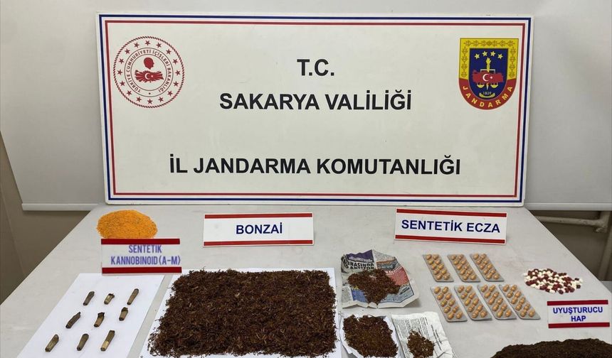 Sakarya'da üç ilçede uyuşturucu operasyonu: 2 tutuklama