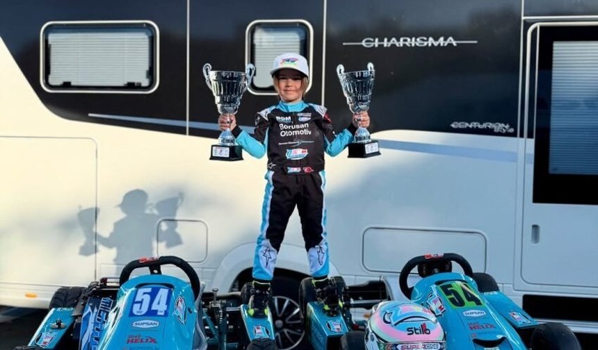 Zayn Sofuoğlu İngiltere’de fırtına gibi esti: 6 yarışta 6 zafer