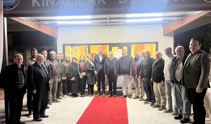 Anahtar Parti’den Kınalılar Derneğine ziyaret