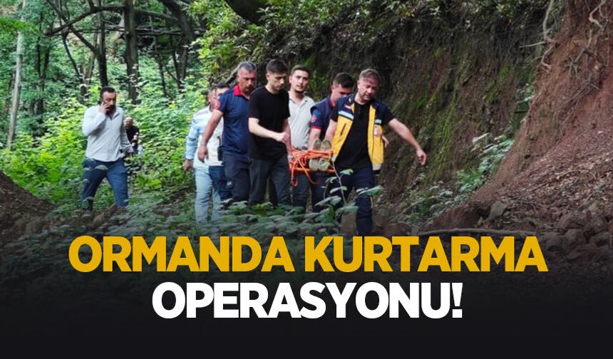Kayalıklara sıkışan motosikletliye patpatlı kurtarma operasyonu