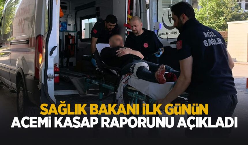 Türkiye'de bayramın ilk günü acemi kasap bilançosu açıklandı