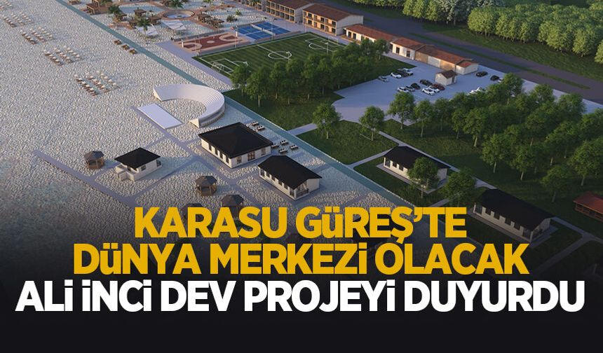 Karasu'ya dev spor tesisi geliyor