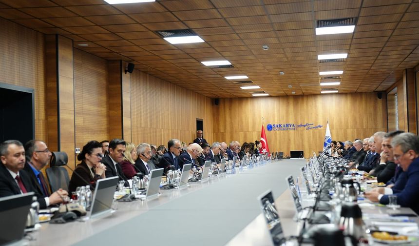 SAÜ 2. Danışma Kurulu toplandı