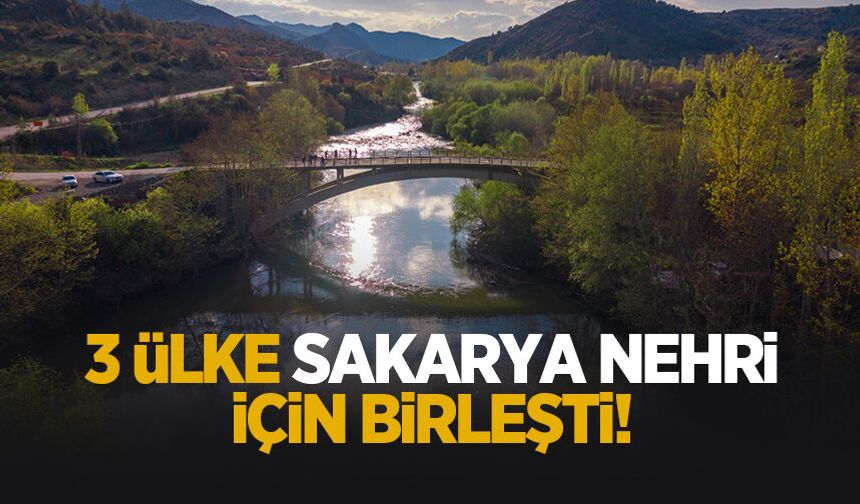 Sakarya Nehri için 3 ülke harekete geçti!