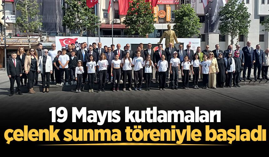 Sakarya'da 19 Mayıs kutlamaları başladı